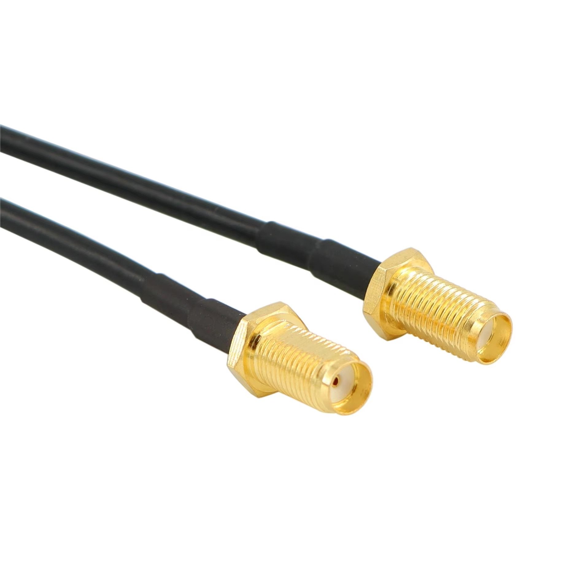SMA Female to SMB Female RF Coaxial Adapter Cable RG174 Kit for SDR Equipment Ham Radio 3G 4G LTE Antennas and GPS